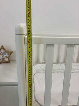 Culla Italbaby con materasso e paracolpi