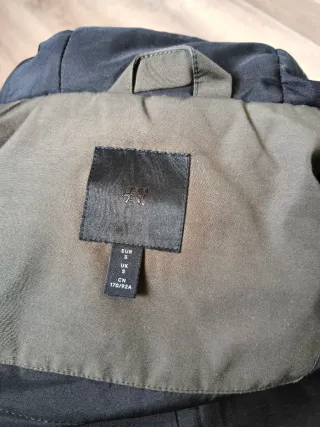 Parka hombre verde caqui talla S