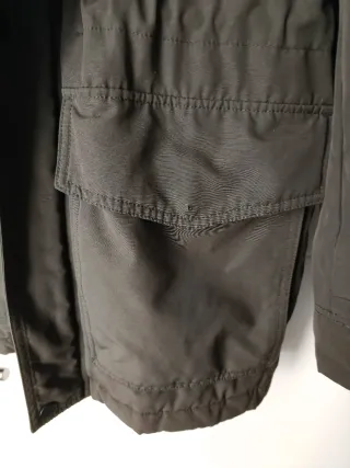 Parka hombre verde caqui talla S