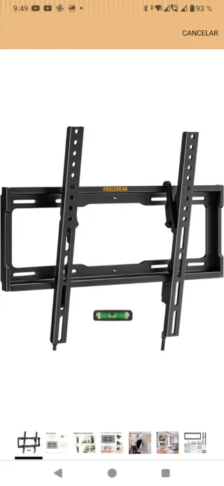 Soporte TV Perlegear 26-65 Reclinable