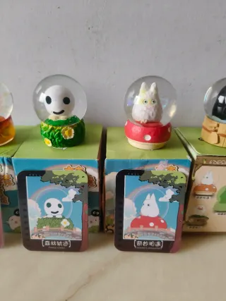 Set sfere vetro Studio Ghibli