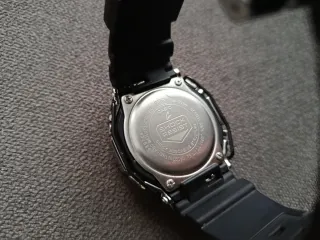 Casio GM-2100 Reloj G-Shock Plata Negro