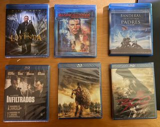 Lote 6 Películas Blu-ray Nuevas