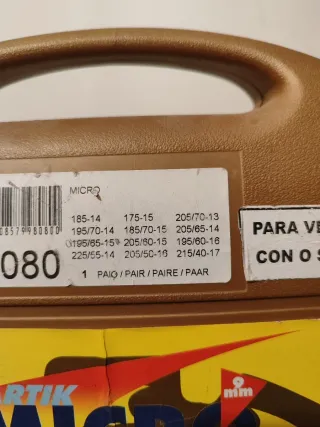 Cadenas para Nieve Coche