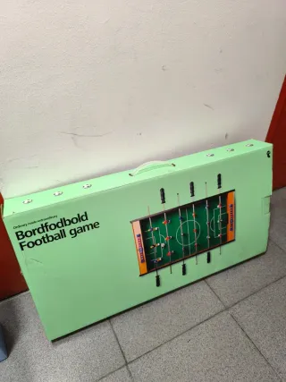 Futbolín de mesa portátil