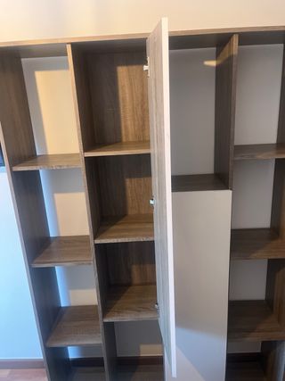 Estantería/Librería Madera y Blanca