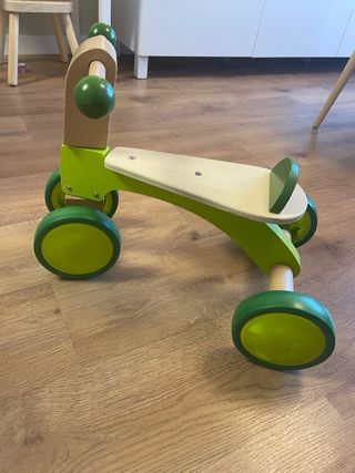 Bicicleta de madera Hape