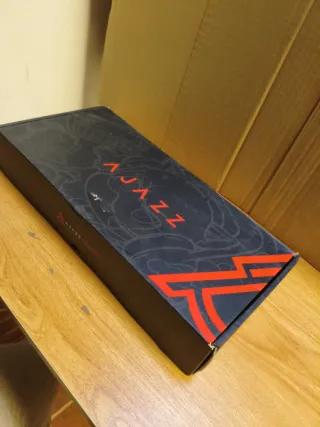 Teclado Ajazz AK820 Gris y Amarillo