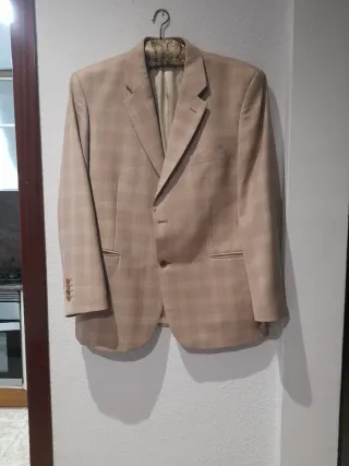 Chaqueta americana Selnac beige talla