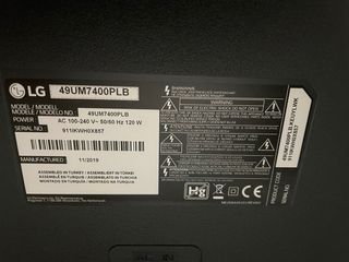 TV LG Smart para reparar o piezas