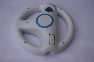 Volante Wii  Nintendo Bianco