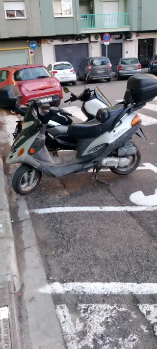 Scooter 50cc Plata