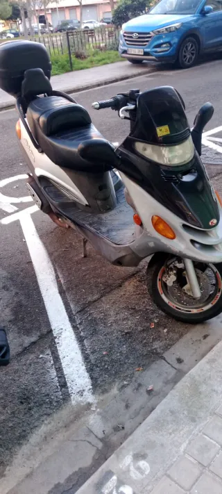 Scooter 50cc Plata