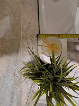 Portarrollos Doble Blanco con Estante (Diseño Indu