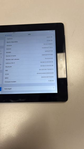 iPad 4ª Generazione 32GB Wi-Fi Nero