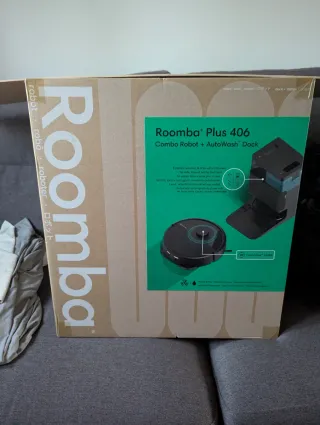 Roomba Plus 406 Combo + Stazione AutoWash