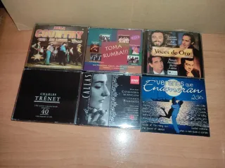 Lote CDs Música Variada