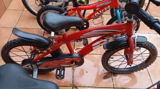 Lote de 5 bicicletas infantiles