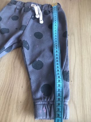 Pack 2 pantalones chándal bebé niña 74 cm (6-9 m)