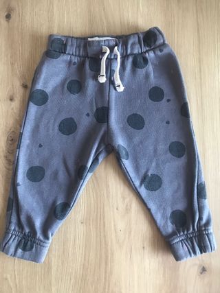 Pack 2 pantalones chándal bebé niña 74 cm (6-9 m)