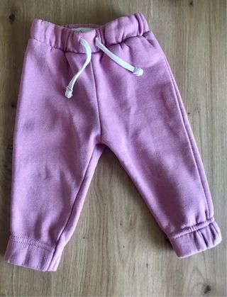 Pack 2 pantalones chándal bebé niña 74 cm (6-9 m)