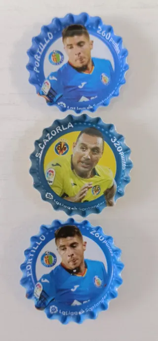 Chapas fútbol LaLiga