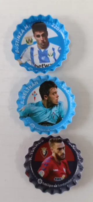 Chapas fútbol LaLiga