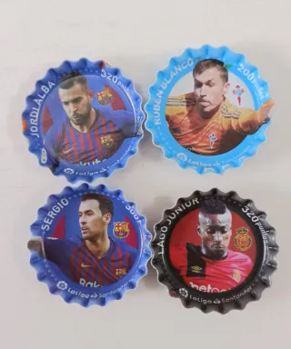 Chapas fútbol LaLiga