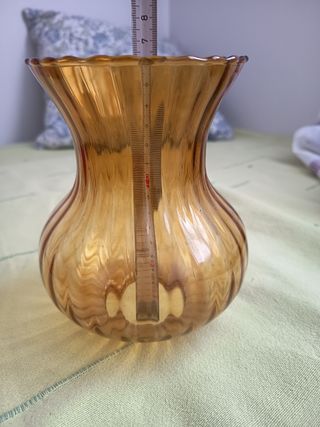 Tulipa de cristal ámbar