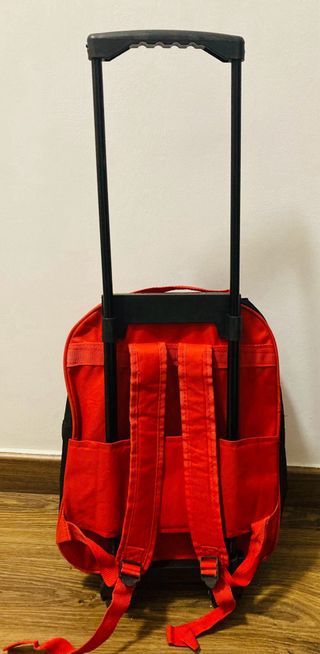 Mochila Trolley Coca Cola Roja y Negra