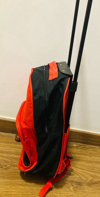 Mochila Trolley Coca Cola Roja y Negra