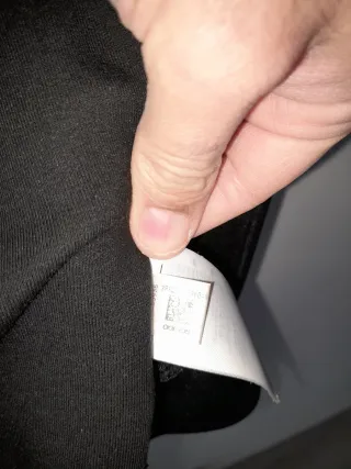 Chaqueta Adidas Negra con Rayas Blancas