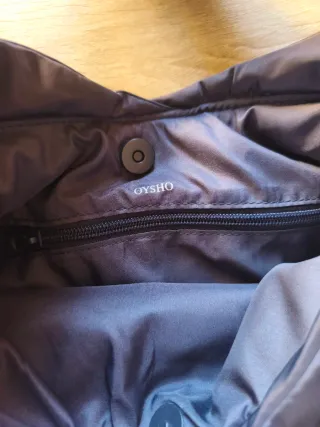 Bolso Oysho Negro/gris