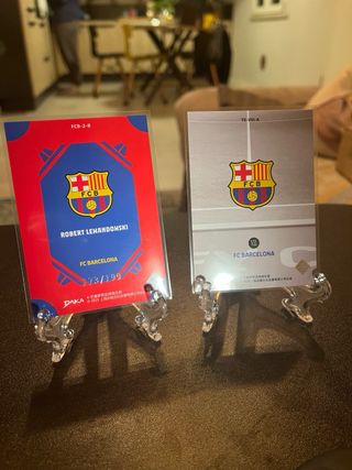 Robert Lewandowski FC Barcelona Card Combo