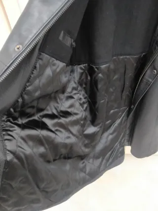 Giacca uomo vera pelle vintage taglia 48