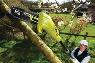 Motosierra Pértiga Ryobi 20cm, eléctrica