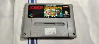 Super Mario All-Stars SNES Cartucho PAL