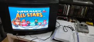 Super Mario All-Stars SNES Cartucho PAL