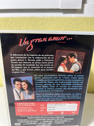 Un Gran Amor DVD (Say Anything)