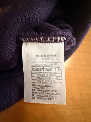 Gorro Carhartt Morado