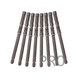 8 Piezas Oculto Soportes de Estantería Montados