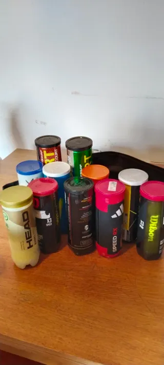 Bolsas y pelotas de pádel/tenis