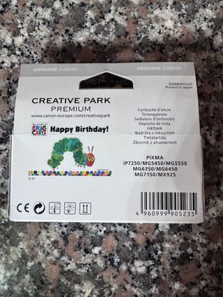 5 Cartuccie Canon Pixma CLI-551BK Nero