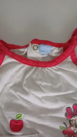 Lote 5 conjuntos-pijamas niña 9-12 meses