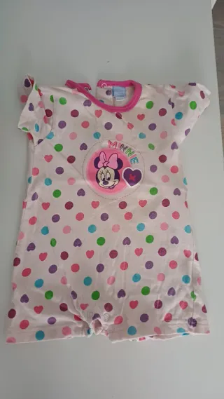 Lote 5 conjuntos-pijamas niña 9-12 meses