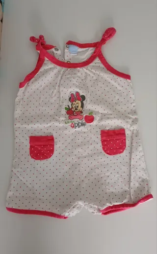 Lote 5 conjuntos-pijamas niña 9-12 meses