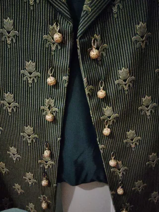 Chaleco de hombre con estampado floral