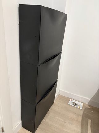 Zapatero IKEA TRONES Negro