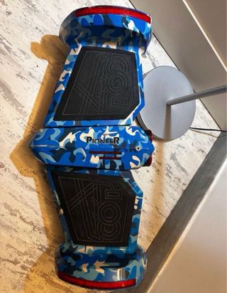 Hoverboard Pioneer Camuflaje Azul