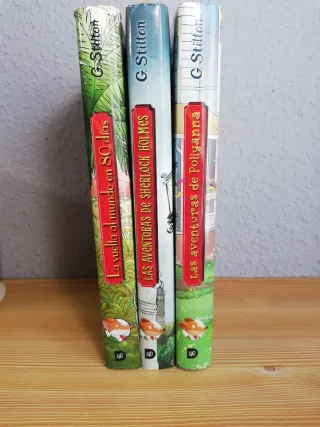 Pack de 3 libros de Gerónimo Stilton.